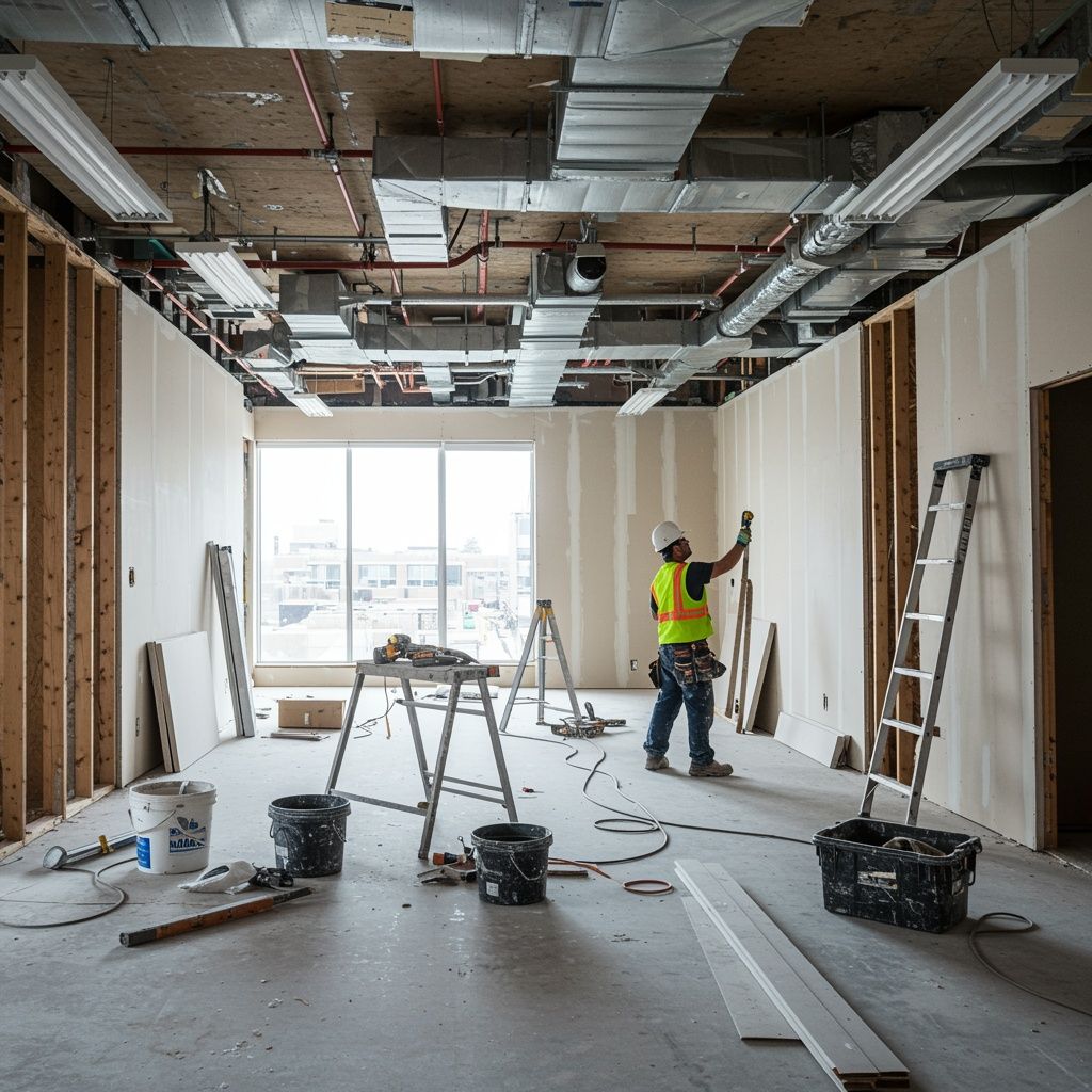 Commercial tenant improvement office space